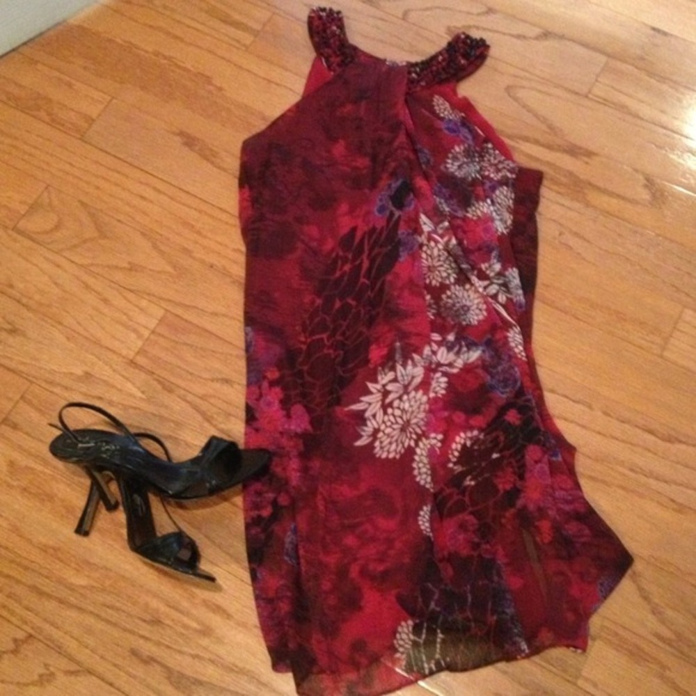 ECI floral print dress
